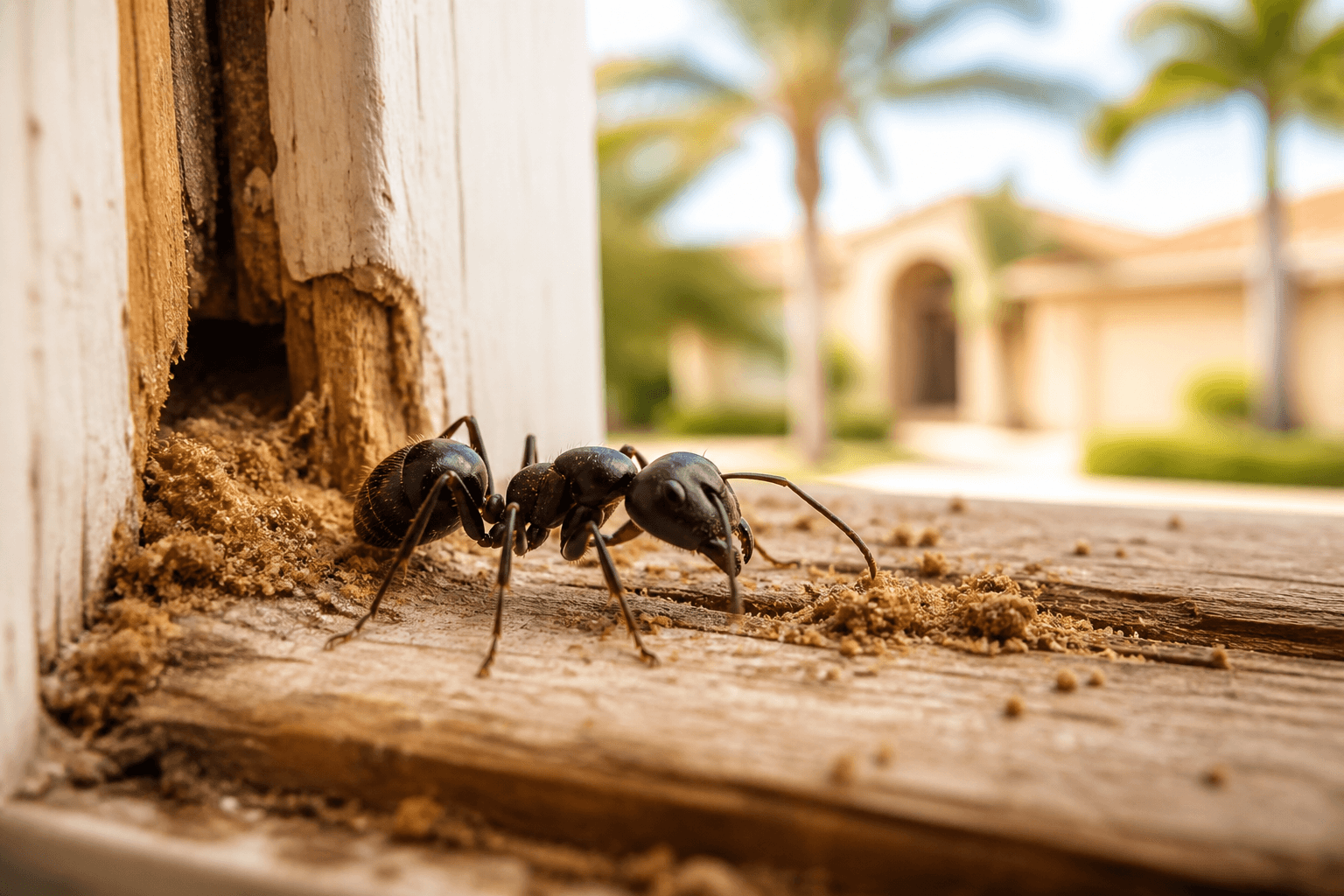 Carpenter Ants in Florida: How to Identify Them and What to Do